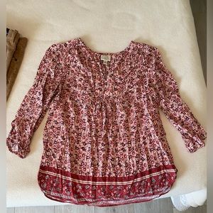 🔴 5 for 20$ St.John’s Bay Size:M Red long sleeve shirt